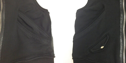KMRii Sleeveless Black Hoodie