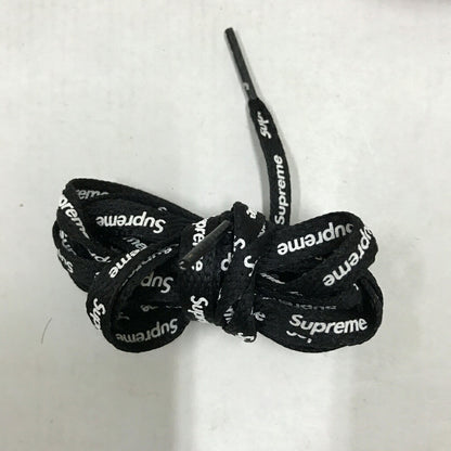 Supreme x Nike Air Force 1 Low Black Sneakers Size 26