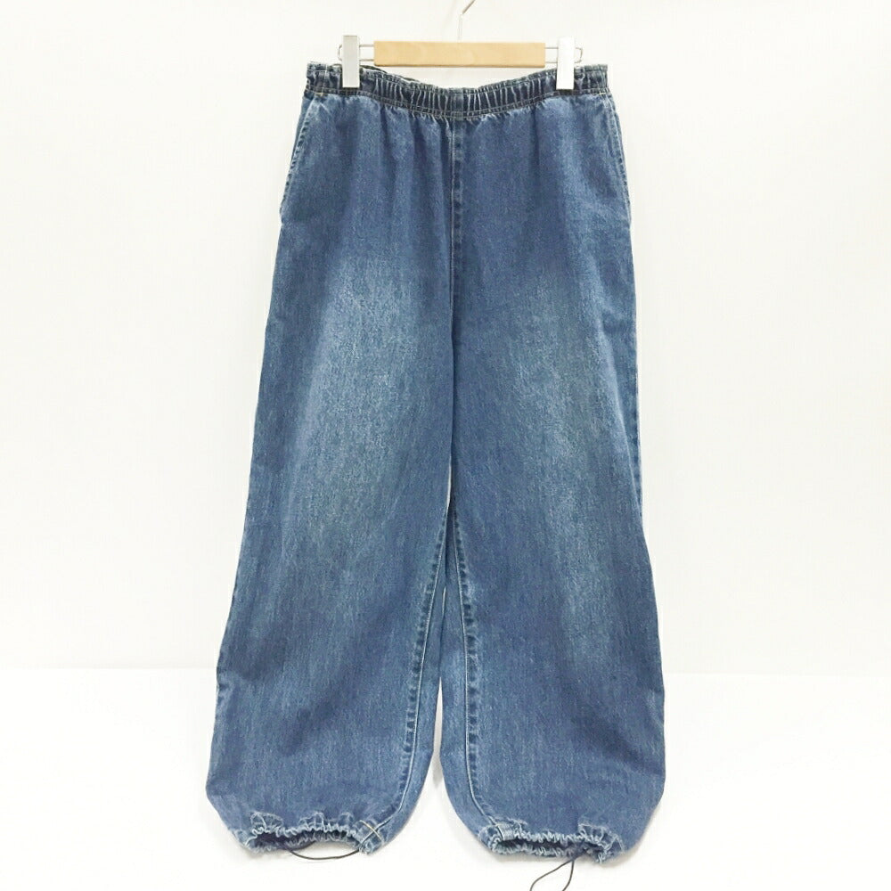 FreshService Corporate Denim Easy Pants Blue Size L