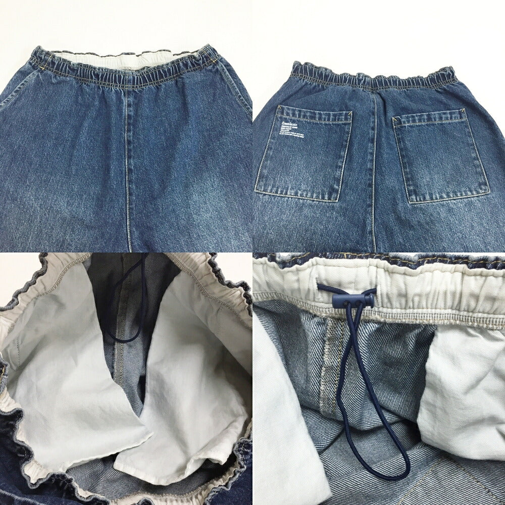 FreshService Corporate Denim Easy Pants Blue Size L