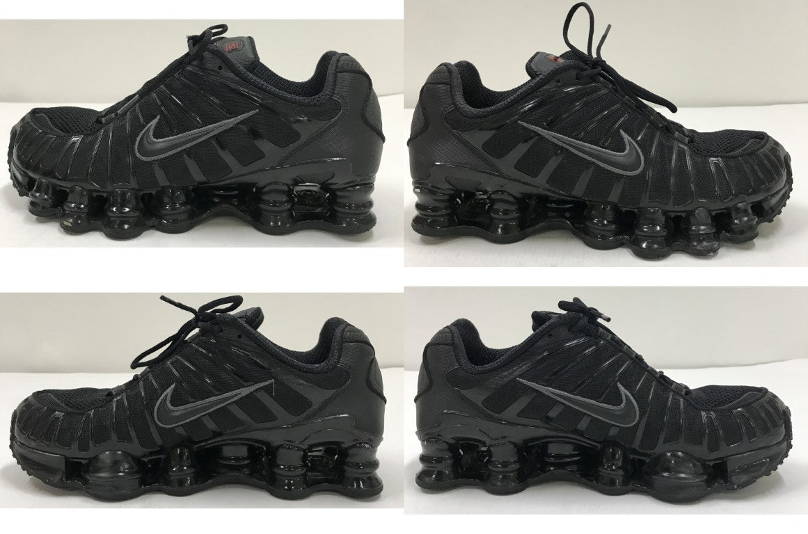 SHOX TL AV3595 002 Black Sneakers Size 25.5