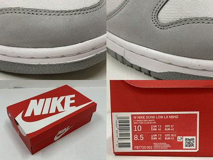 NIKE WMNS Dunk Low LX NBHD Gray Sneakers Size 27cm