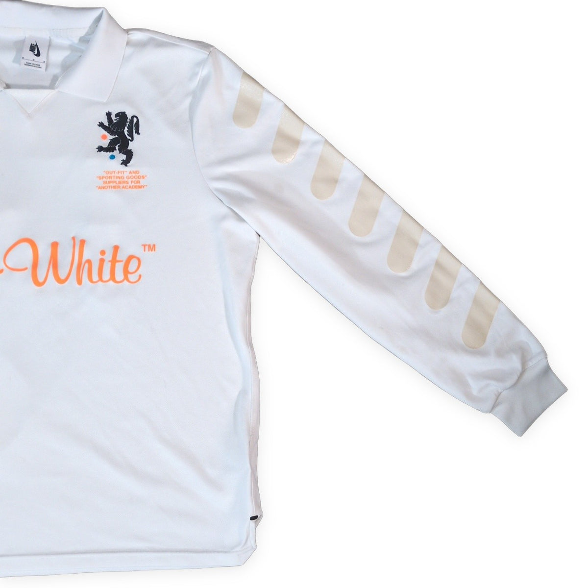 OFF-WHITE 18SS x Nike Football Jersey White Shirt Size M