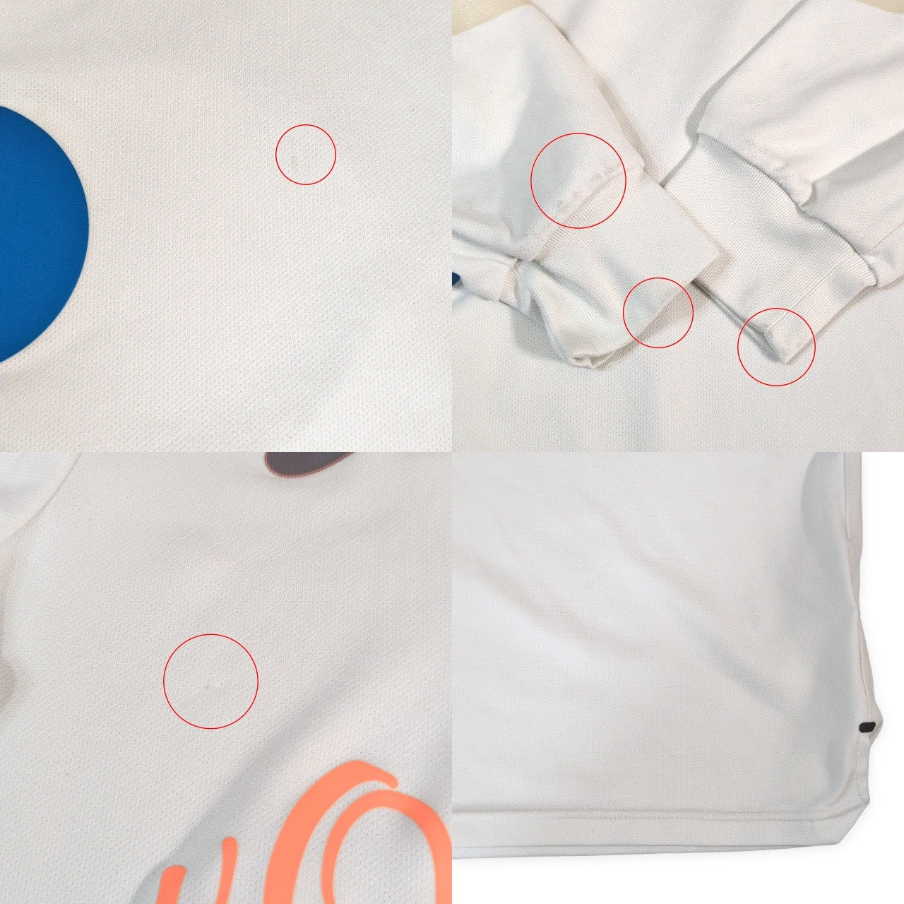 OFF-WHITE 18SS x Nike Football Jersey White Shirt Size M