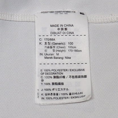 OFF-WHITE 18SS x Nike Football Jersey White Shirt Size M