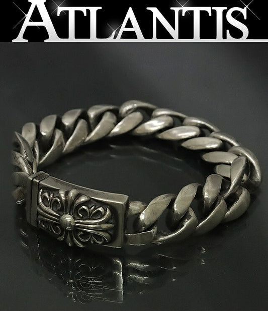 CHROME HEARTS SV925 Keeper Box Bracelet Silver Size ONE SIZE