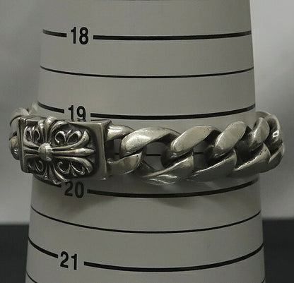 CHROME HEARTS SV925 Keeper Box Bracelet Silver Size ONE SIZE