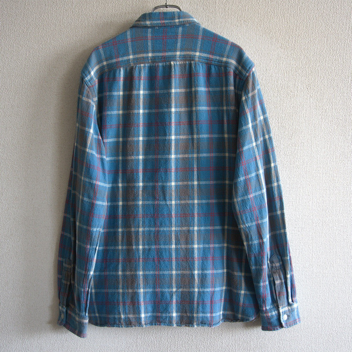 RRL Washed Gusseted Flannel Shirt Size M
