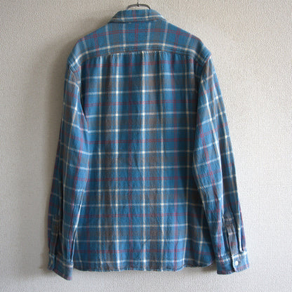 RRL Washed Gusseted Flannel Shirt Size M