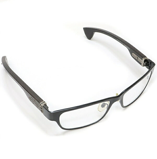 CHROME HEARTS THO BRIWG Eyeglasses Black/Brown Size ONE SIZE