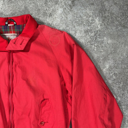 BARACUTA 80s G9 Harrington Jacket Red England-made Size 40