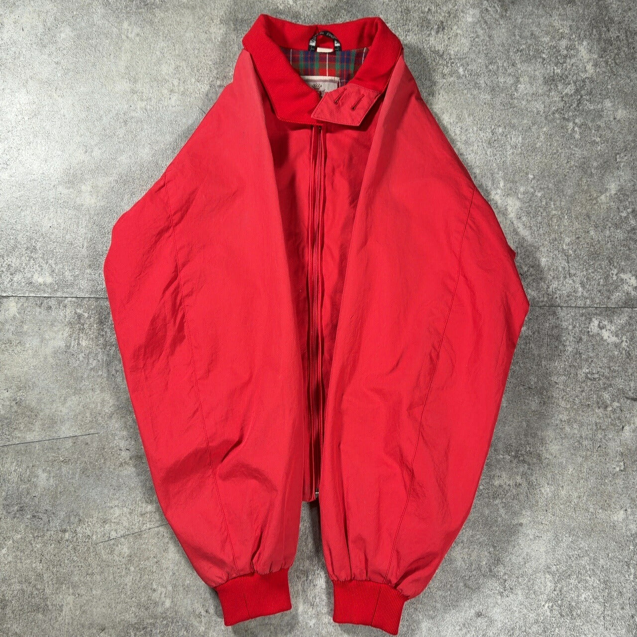 BARACUTA 80s G9 Harrington Jacket Red England-made Size 40