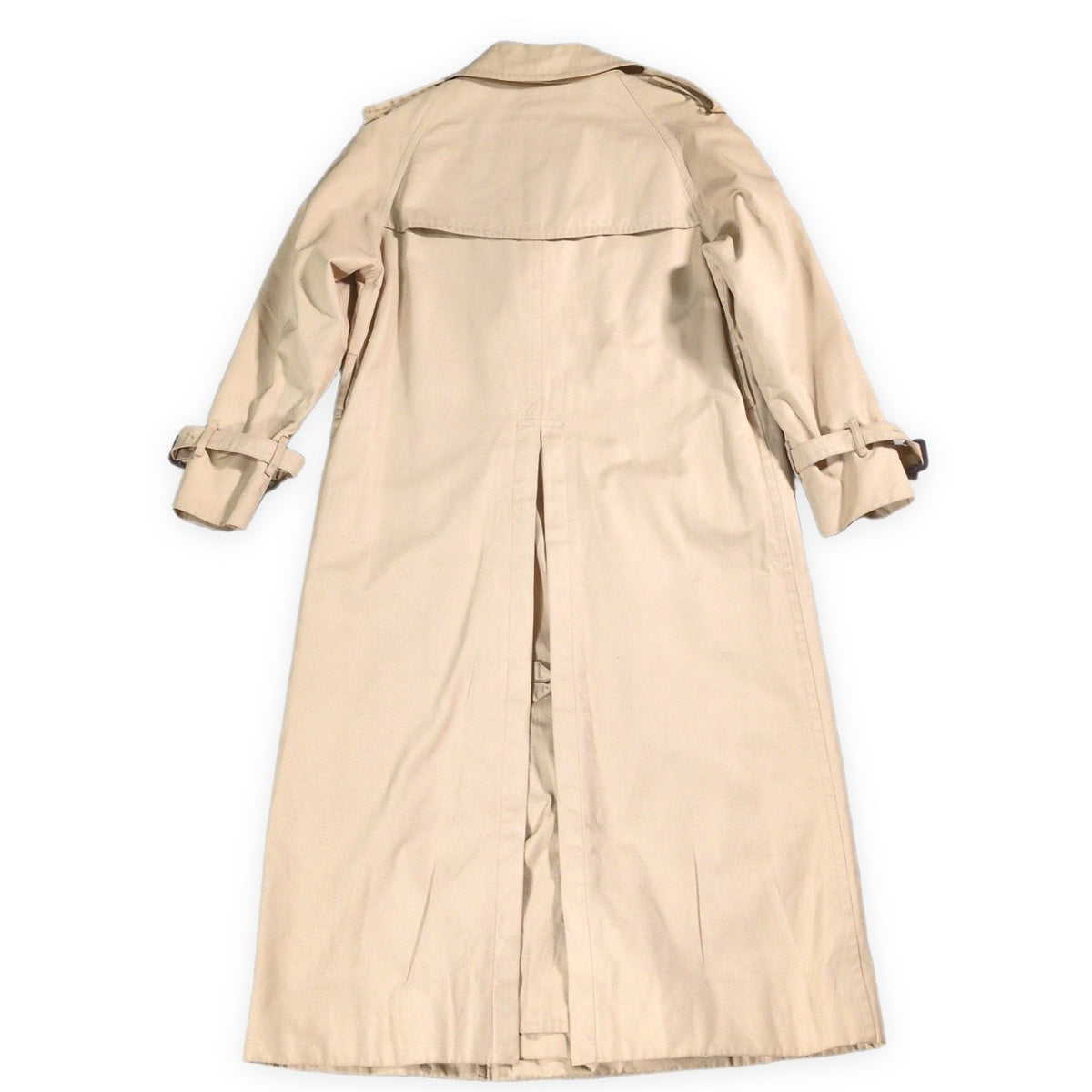 Burberrys' 90s Vintage White Tag Trench Coat Beige Size M