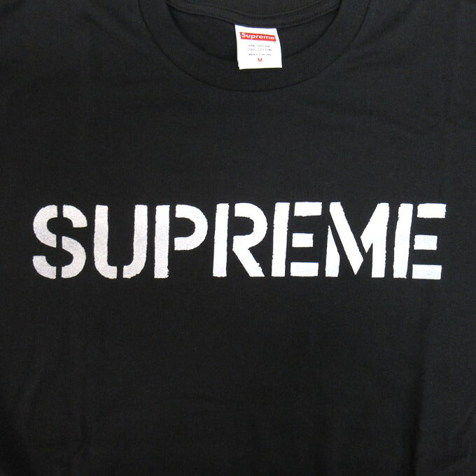 Supreme 26SS Hard T-Shirt Black Size M
