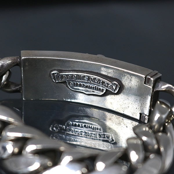 CHROME HEARTS Old Dagger ID Sapphire Bracelet Size ONE SIZE
