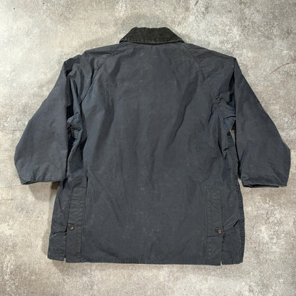 Barbour BEDALE 90s 3-Warrant Oiled Jacket Black