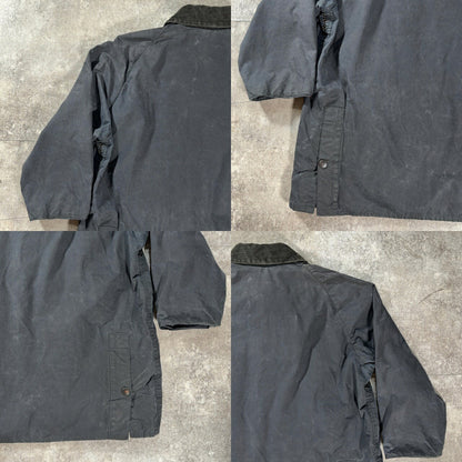 Barbour BEDALE 90s 3-Warrant Oiled Jacket Black
