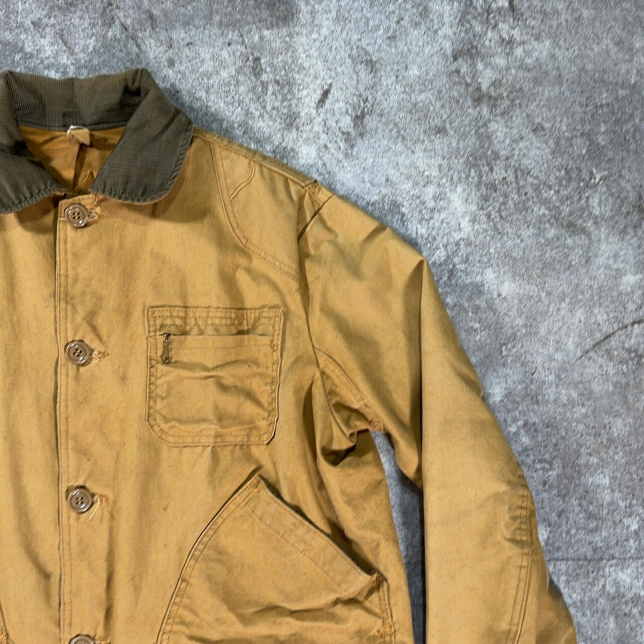 TALON size 60s 70s Vintage Hunting Jacket Brown Size 42