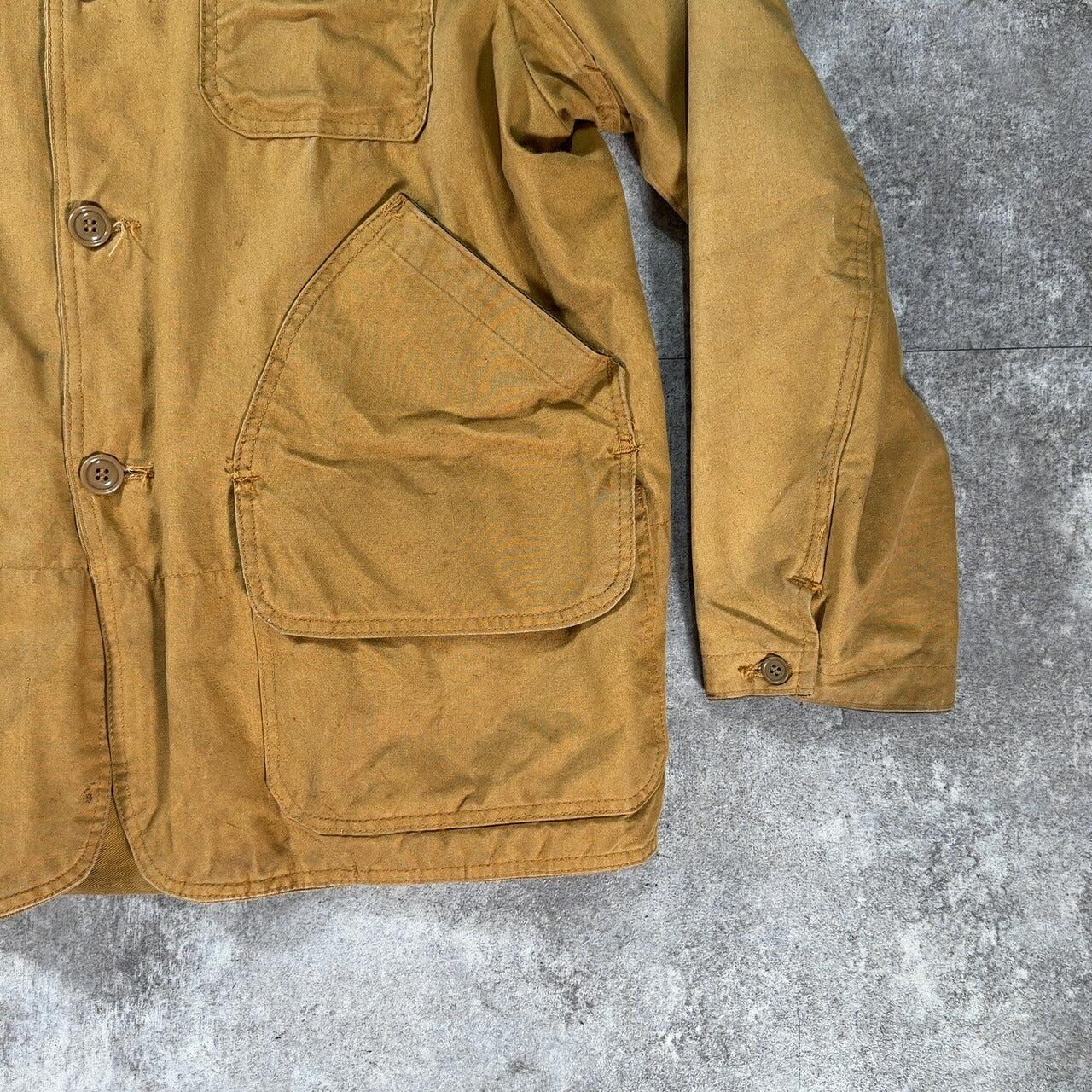 TALON size 60s 70s Vintage Hunting Jacket Brown Size 42
