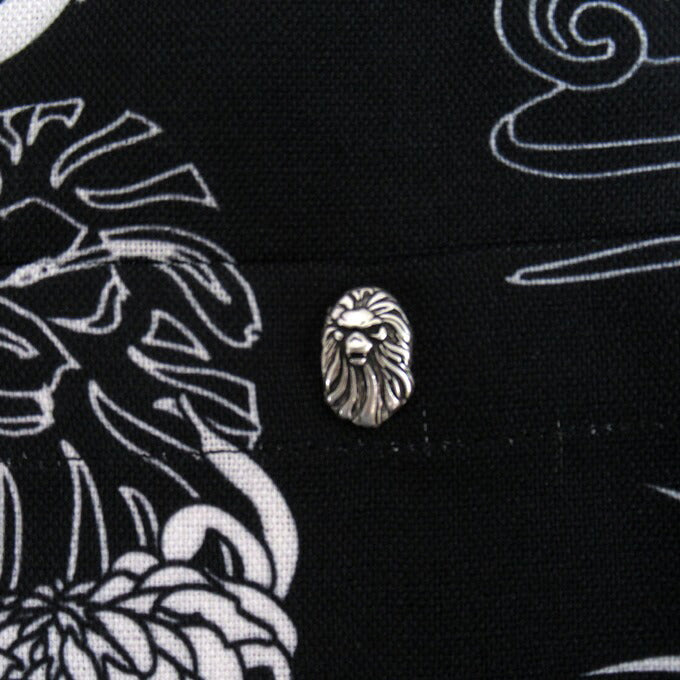 BAPE BLACK A BATHING APE Hawaiian Camp Shirt Black Size M
