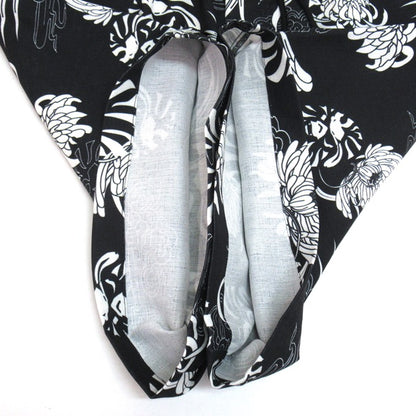 BAPE BLACK A BATHING APE Hawaiian Camp Shorts Black Size M