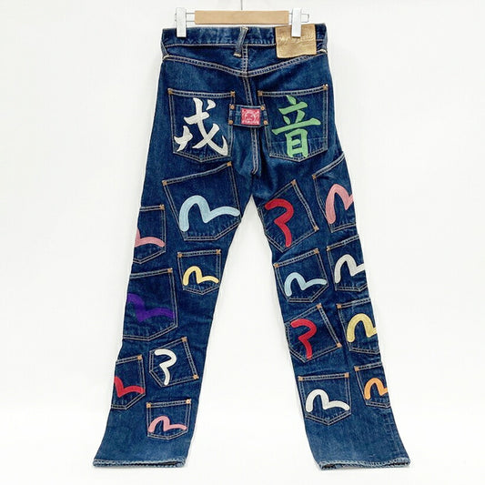 EVISU Shiotani Brothers Multi-Pocket Denim Jeans Size 28