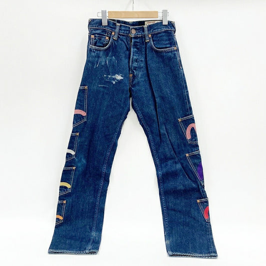 EVISU Shiotani Brothers Multi-Pocket Denim Jeans Size 28