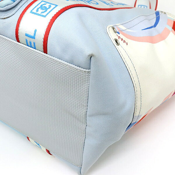 CHANEL Chanel Sport Surf Line Canvas Tote Bag Size ONE SIZE