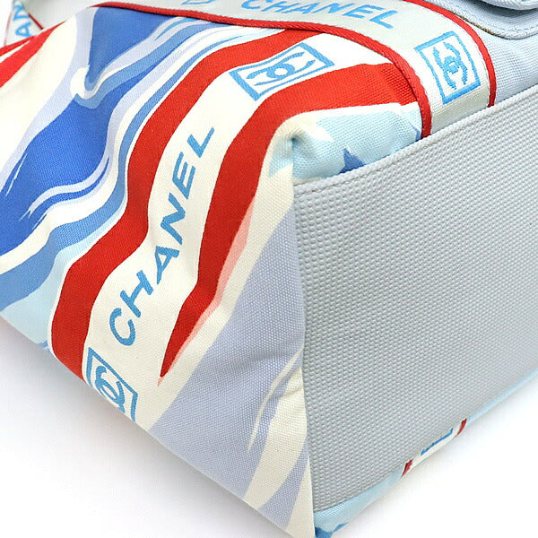 CHANEL Chanel Sport Surf Line Canvas Tote Bag Size ONE SIZE