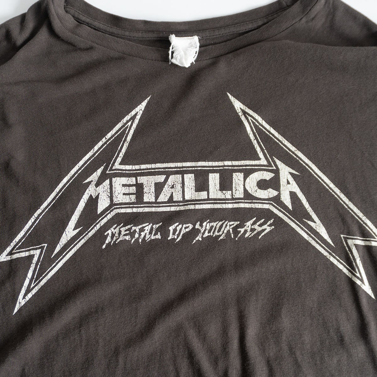 METALLICA Tee 80S METALLICA Tee T-Shirt Size L