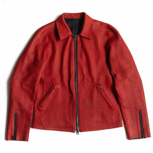 Yohji Yamamoto x Isamu Katayama Backlash Reversible leather jacket Size 3