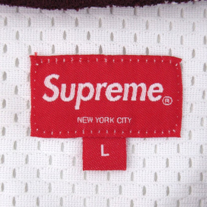 Supreme 18SS Ankh Hockey Jersey White Shirt Size L