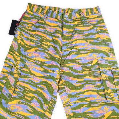 EVISU Tiger Camo Seagull Embroidery Pants Multi Size 34