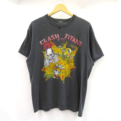 Clash of the Titans Tour Charcoal Gray S/S T-Shirt Size L