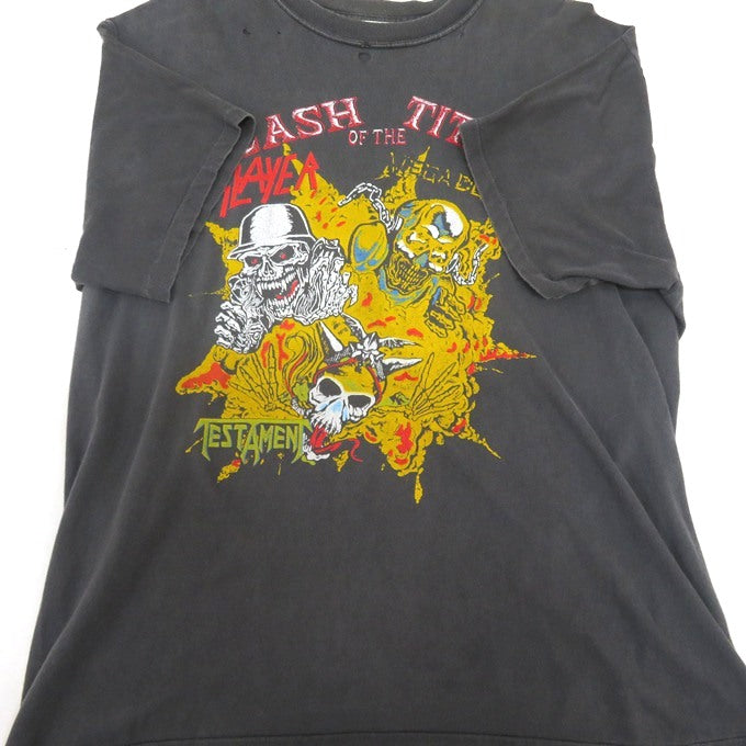 Clash of the Titans Tour Charcoal Gray S/S T-Shirt Size L