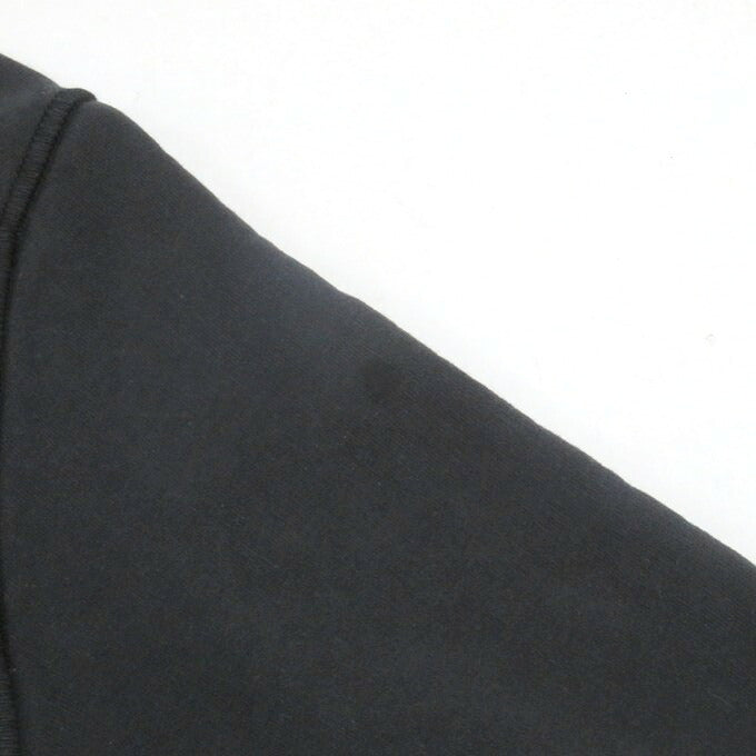 STONE ISLAND Garment Dye Cotton Pullover Hoodie Black Size L