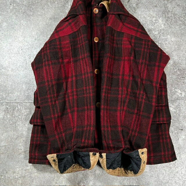 Polo by Ralph Lauren 90s Red Wool Hunting Jacket Size M