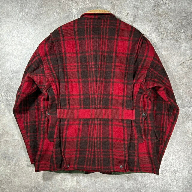 Polo by Ralph Lauren 90s Red Wool Hunting Jacket Size M
