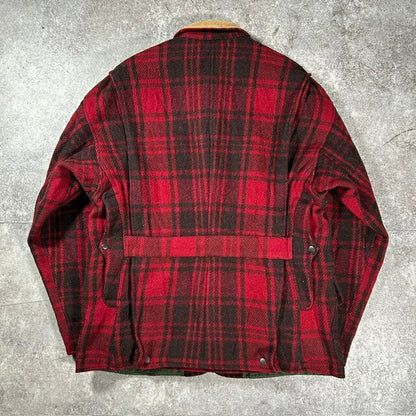 Polo by Ralph Lauren 90s Red Wool Hunting Jacket Size M