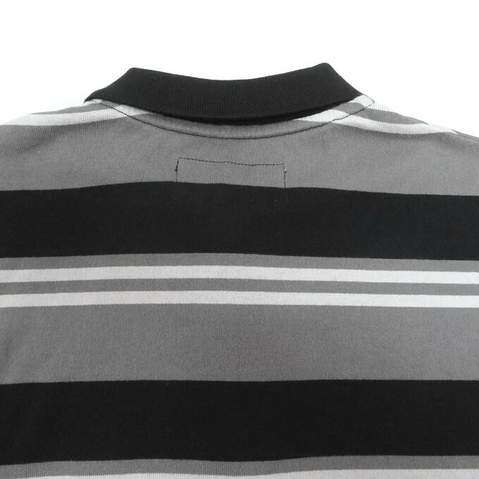 CHALLENGER 25SS S/S Border Polo Shirt Gray Size S