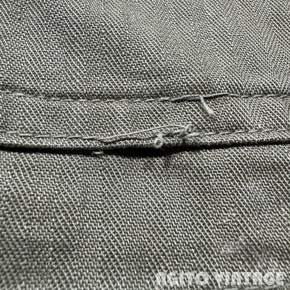U.S.NAVY 40s WWII HBT Utility Jacket Green
