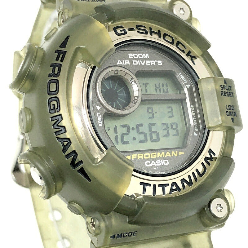 Casio G-SHOCK DW-8200MS-8T Frogman Men In Smoke Titanium