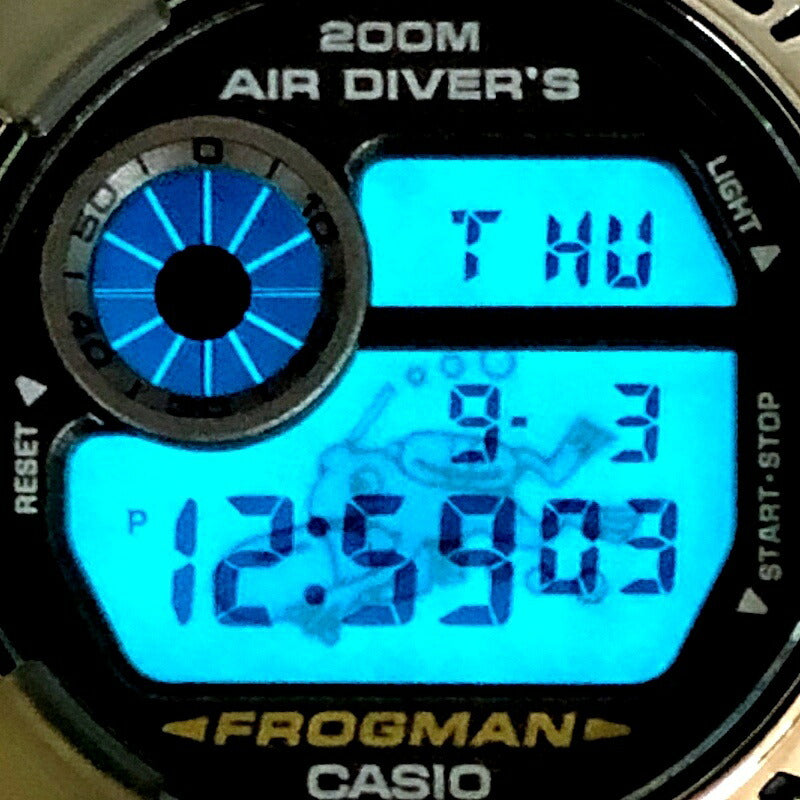 Casio G-SHOCK DW-8200MS-8T Frogman Men In Smoke Titanium