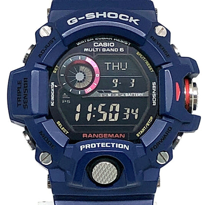 Casio G-SHOCK GW-9400NVJ-2 Rangeman Men In Navy Solar Watch