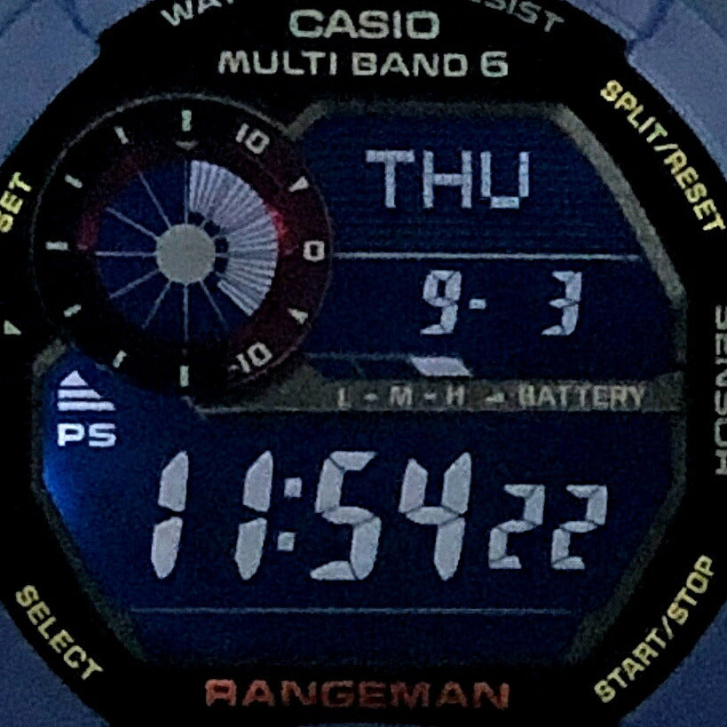 Casio G-SHOCK GW-9400NVJ-2 Rangeman Men In Navy Solar Watch