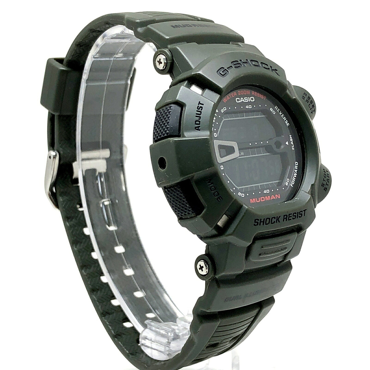 Casio G-SHOCK G-9000-3V MUDMAN Mud Resist Watch Green Khaki