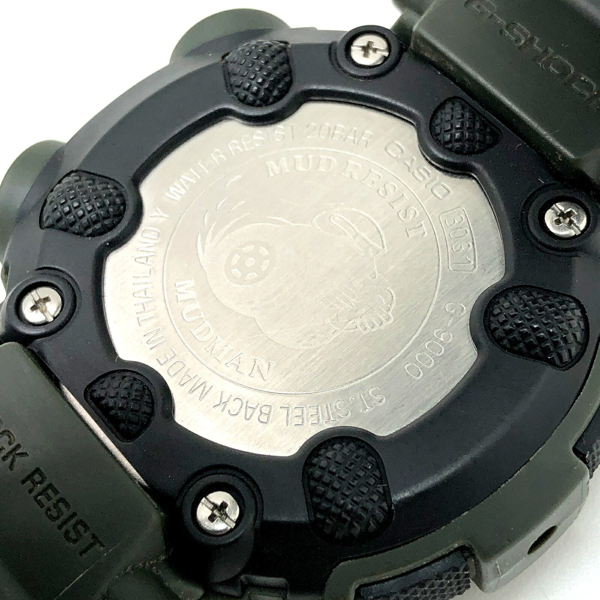 Casio G-SHOCK G-9000-3V MUDMAN Mud Resist Watch Green Khaki
