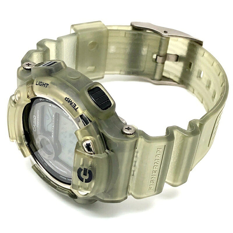 Casio G-SHOCK DW-8600MS-8T Fisherman Gray Skeleton Watch