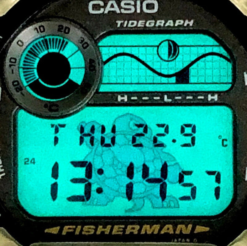 Casio G-SHOCK DW-8600MS-8T Fisherman Gray Skeleton Watch