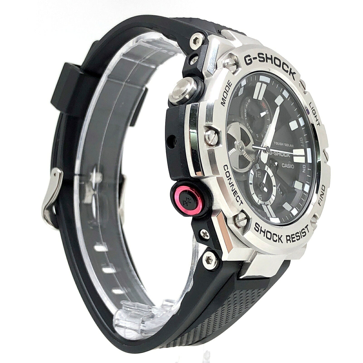 Casio G-SHOCK GST-B100-1A G-STEEL Tough Solar Bluetooth